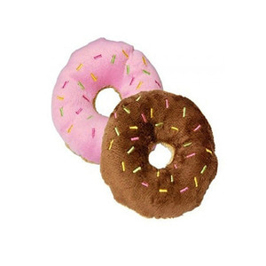 [도그포즈]도넛봉제장난감(2종1팩-총20개)